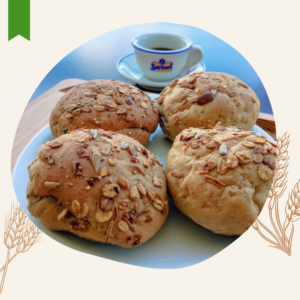 Pão de Granola - mini